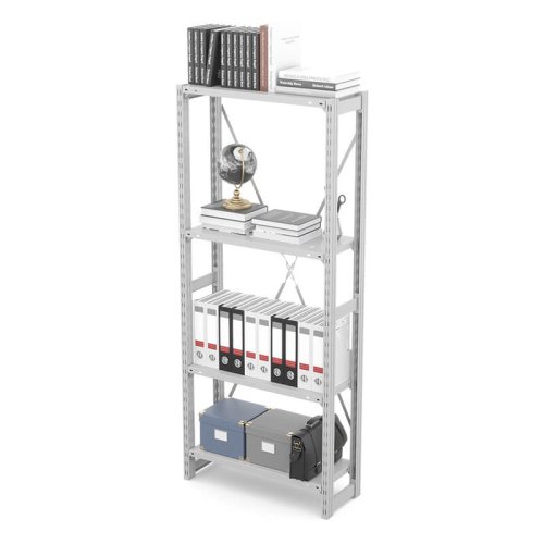 Стеллаж для офиса ГТС Универсал, 2000x700x500 мм. Полки: метал. перф.  4 шт. (ТСУ 20070541)