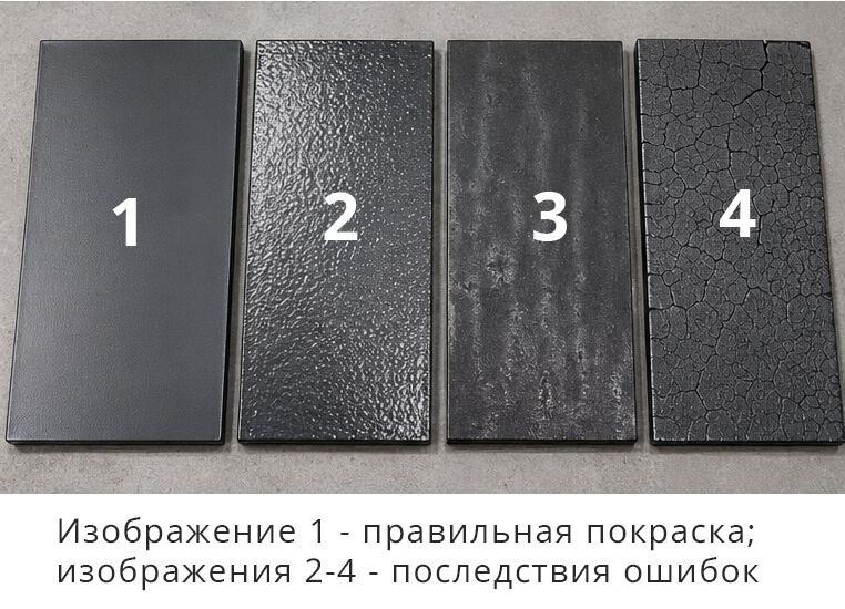 Дефекты, вызванные нарушением температурного режима