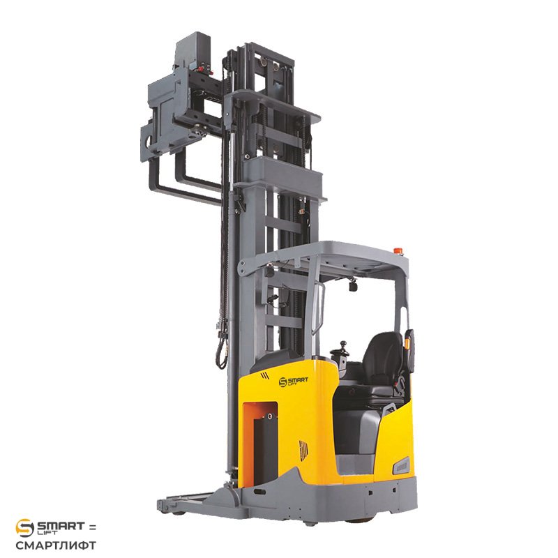 Узкопроходный ричтрак OPD15Z (1500 кг; 6 м; 48В / 450Ач) SMARTLIFT