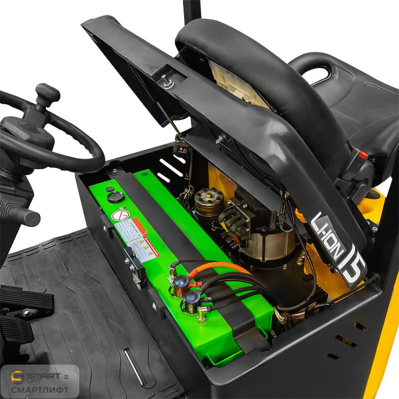 Электропогрузчик трёхопорный EFS151 (1500 кг; 3 м; 48В / 180Ач) СМАРТЛИФТ (SMARTLIFT) – изображение №6