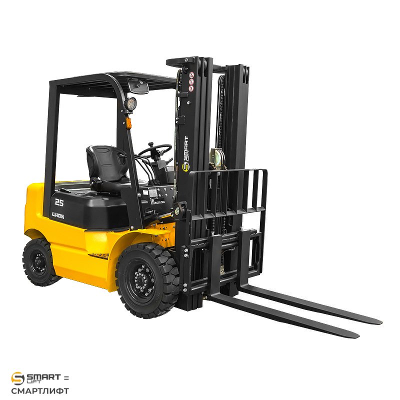 Электропогрузчик EFL252 (2500 кг; 3 м; li-ion 80В / 410Ач) СМАРТЛИФТ (SMARTLIFT)
