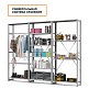 Стеллаж металлический ГТС Универсал, 2000x1000x600 мм. Полки: метал. 4 шт. (ТСУ 20100640) – изображение №6